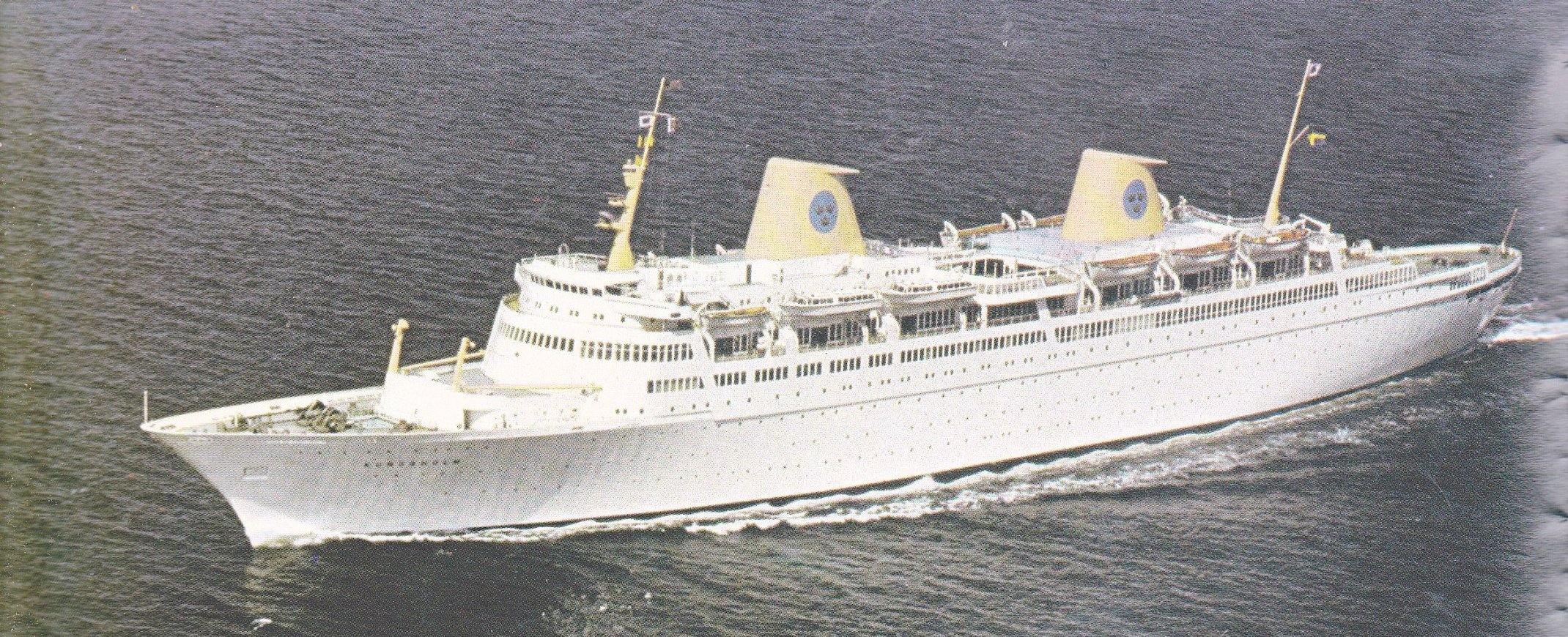 VINTAGE Cruise Ship Menus Moore McCormack Line SS Brasil Menu Ada