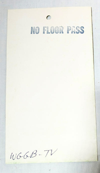 1980 Democratic National Convention Press Pass Madison Sq Garden NYC - TulipStuff