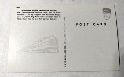 GM Electro-Motive Division 2150hp Loco Engine Used To Power Towboat - TulipStuff