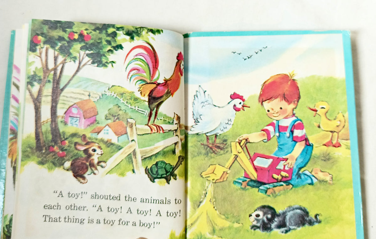What Is It? Wilma Klimke Whitman Tiny Tot Tales Book Hardcover 1969 - TulipStuff