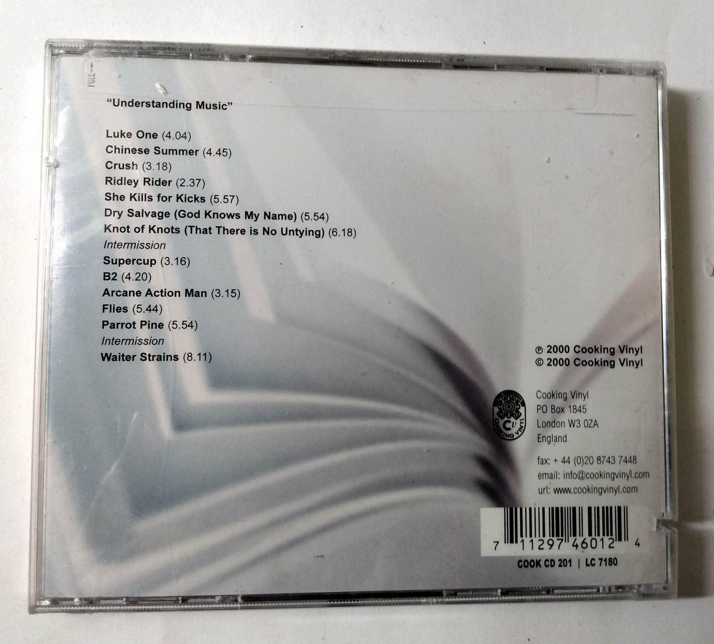A.C. Acoustics Understanding Music Scottish Indie Rock Album CD 2000 - TulipStuff