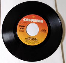 Load image into Gallery viewer, Aerosmith Back In The Saddle / Nobody's Fault 7" Vinyl Columbia 1977 - TulipStuff
