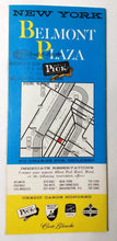 Load image into Gallery viewer, Albert Pick Belmont Plaza Hotel New York City Early 1960's Brochure - TulipStuff