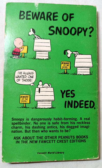 All This And Snoopy Too Peanuts Charles M Schulz 1962 Printing Fawcett - TulipStuff