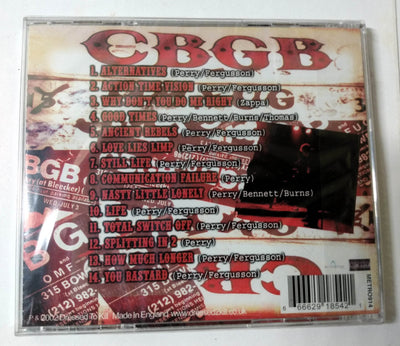 Alternative TV - 25 Years Of ATV: Live At CBGB Album CD 2001 - TulipStuff