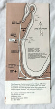 Load image into Gallery viewer, The American Club Hotel Resort Kohler Wisconsin Brochure 1980's - TulipStuff