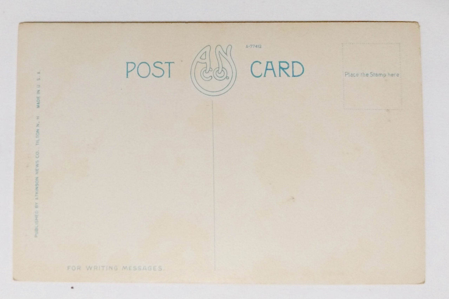 Ames Farm Inn Resort Lake Winnepesaukee New Hampshire Postcard 1920's - TulipStuff