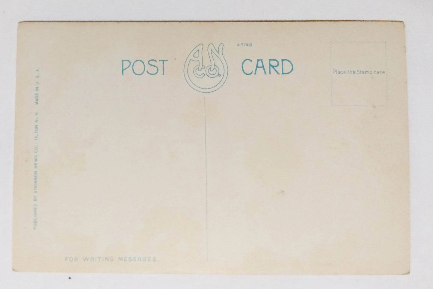 Ames Farm Inn Resort Lake Winnepesaukee New Hampshire Postcard 1920's - TulipStuff