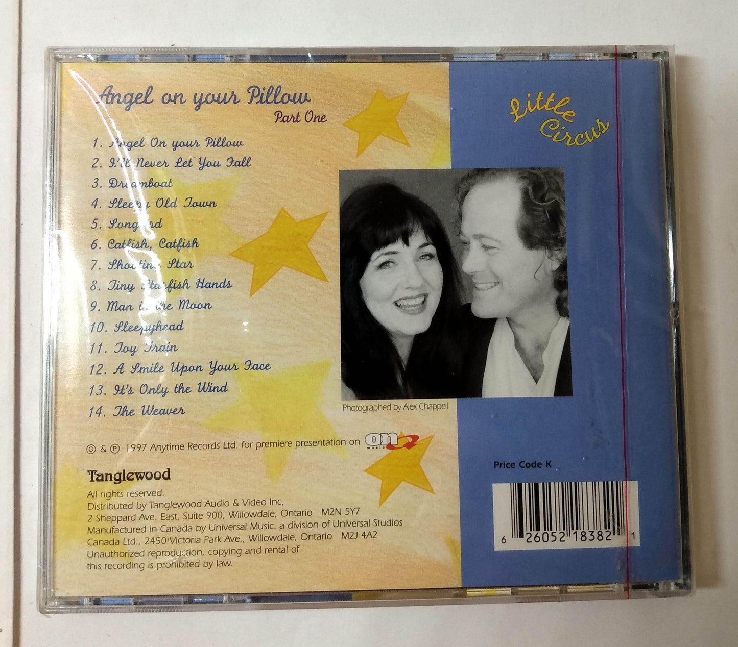 Little Circus Angel On Your Pillow Part One Hayes Stapley Album CD 1997 - TulipStuff