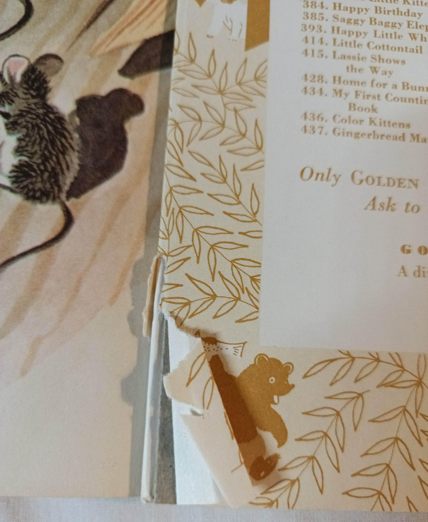 Animals On The Farm Little Golden Book Jan Pfloog 1968 - TulipStuff