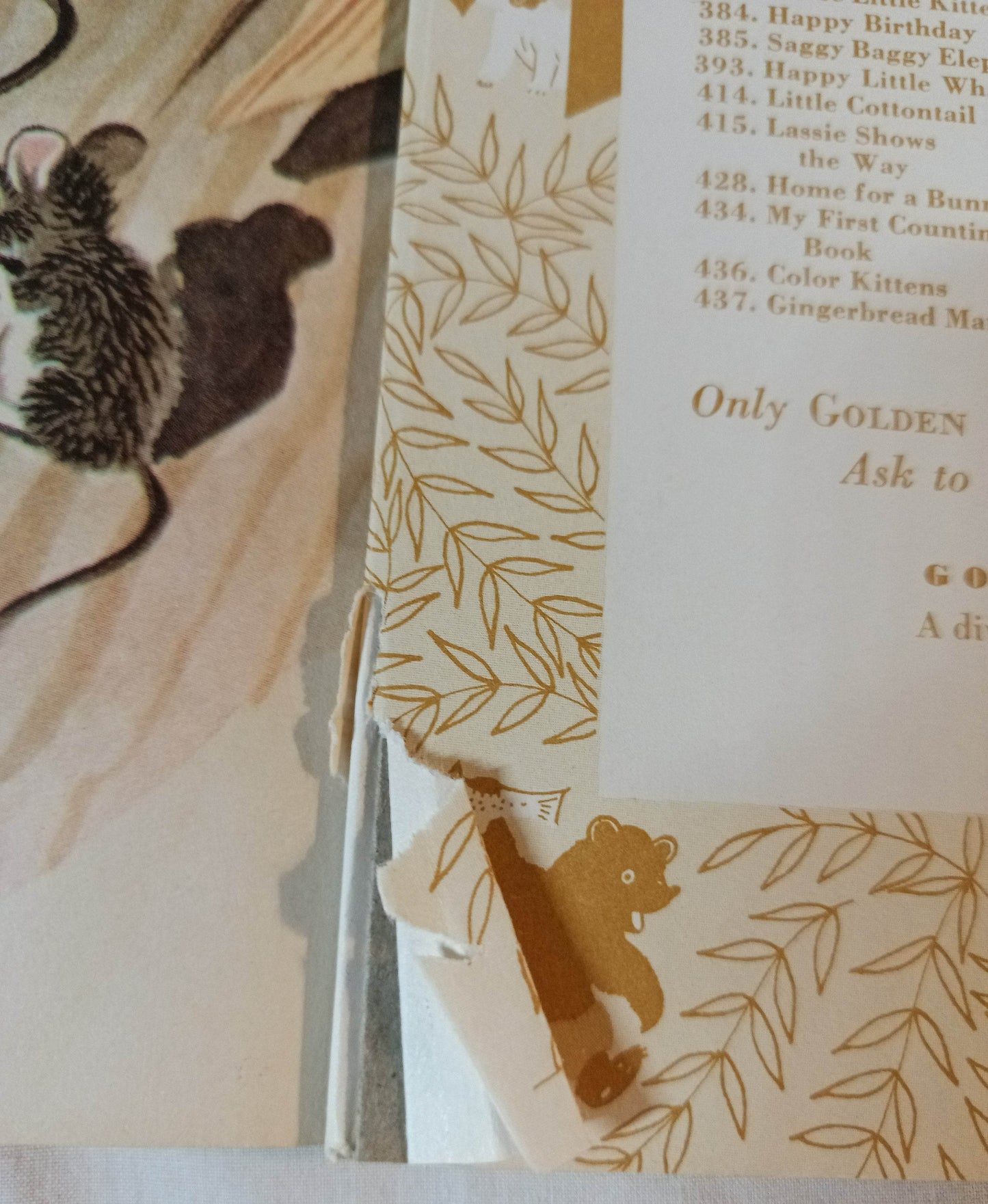 Animals On The Farm Little Golden Book Jan Pfloog 1968 - TulipStuff