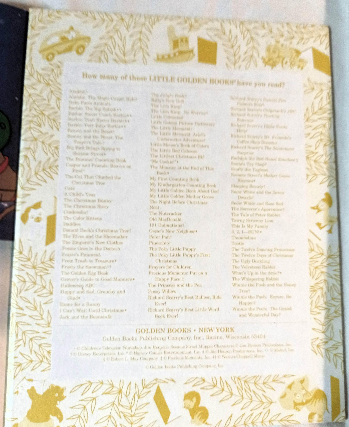 Annabelle's Wish Christmas Little Golden Book First Edition 1997 - TulipStuff