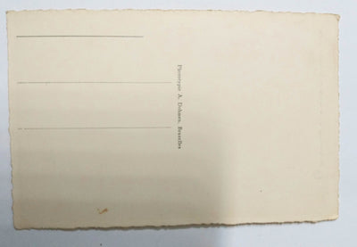 Antwerpen Brabo Fontein Fountain 1920's Belgium Real Photo Postcard - TulipStuff