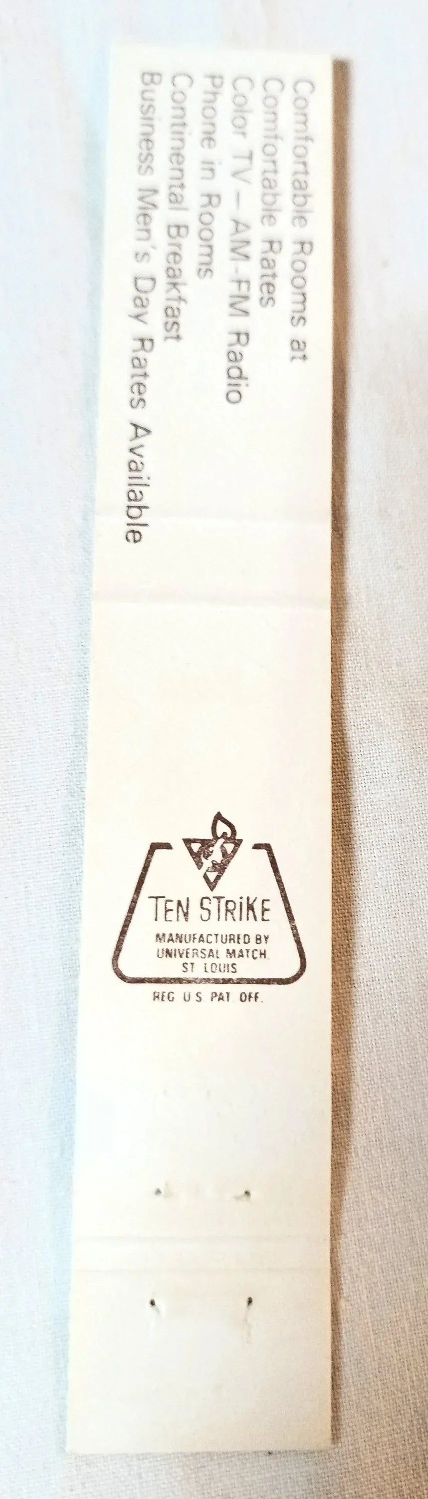 The Arbor Lodge Motel Lamp Post Motel Ann Arbor Matchbook Cover 1970's - TulipStuff