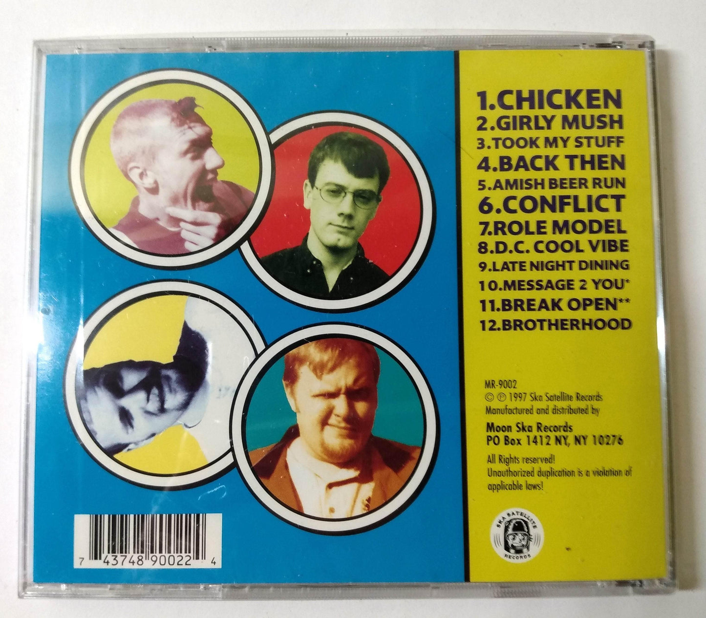 Army Of Juan S/T Ska Satellite Album CD 1997 - TulipStuff