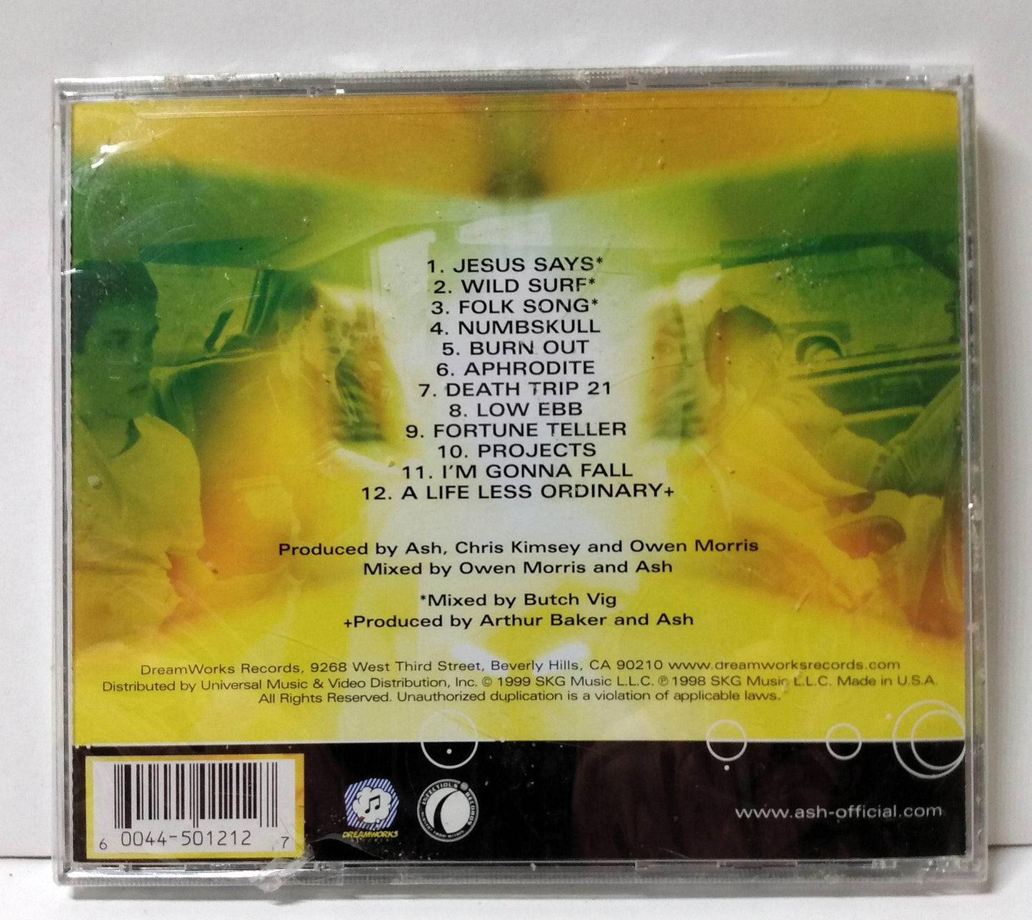 Ash Nu-clear Sounds Northern Ireland Alternative Rock Album CD 1999 - TulipStuff