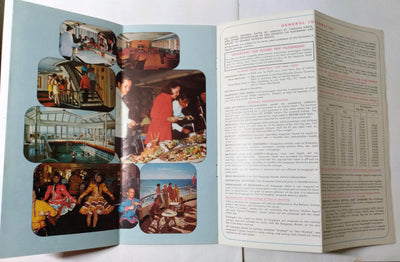 Baltic Shipping Co Mikhail Lermontov Alexandr Pushkin 1973 Cruise Brochure - TulipStuff
