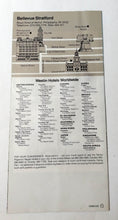 Load image into Gallery viewer, Bellevue Stratford Hotel Philadelphia Broad Walnut 1983 Brochure Westin - TulipStuff