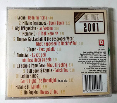 Big Hits Die Hits Des Jahres 2001 Eurohouse Synthpop CD Disky - TulipStuff