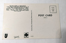Load image into Gallery viewer, Blu-Vue Motel & Restaurant Blue Ridge Pwky Mt Airy NC 1960's Postcard - TulipStuff