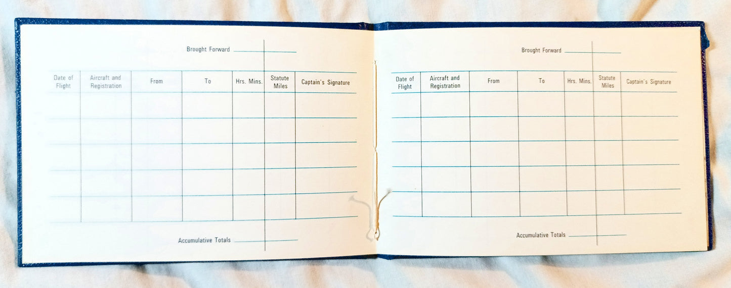 BOAC Junior Jet Club Log Book British Overseas Airways 1972 TulipStuff