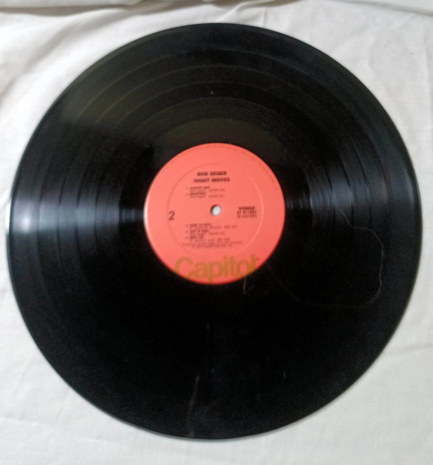 Bob Seger & The Silver Bullet Band Night Moves 12" Vinyl LP 1976 - TulipStuff