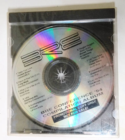 BRE Conference '94 Compilation Album Black Radio Exclusive CD - TulipStuff