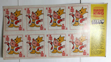 Load image into Gallery viewer, Burger King The Puzzler and Kingo Puzzle Card Games 1972 - TulipStuff