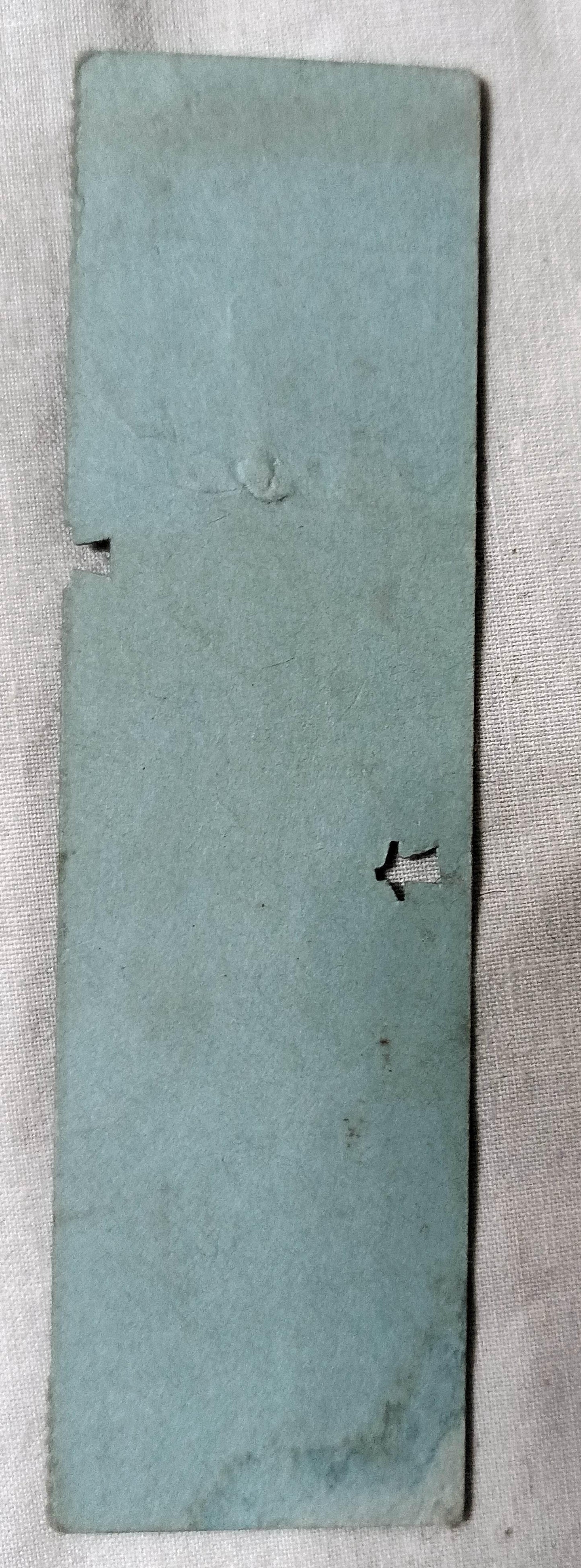 Chessie C&O Railway Passenger Ticket Stub Late 1960's - TulipStuff