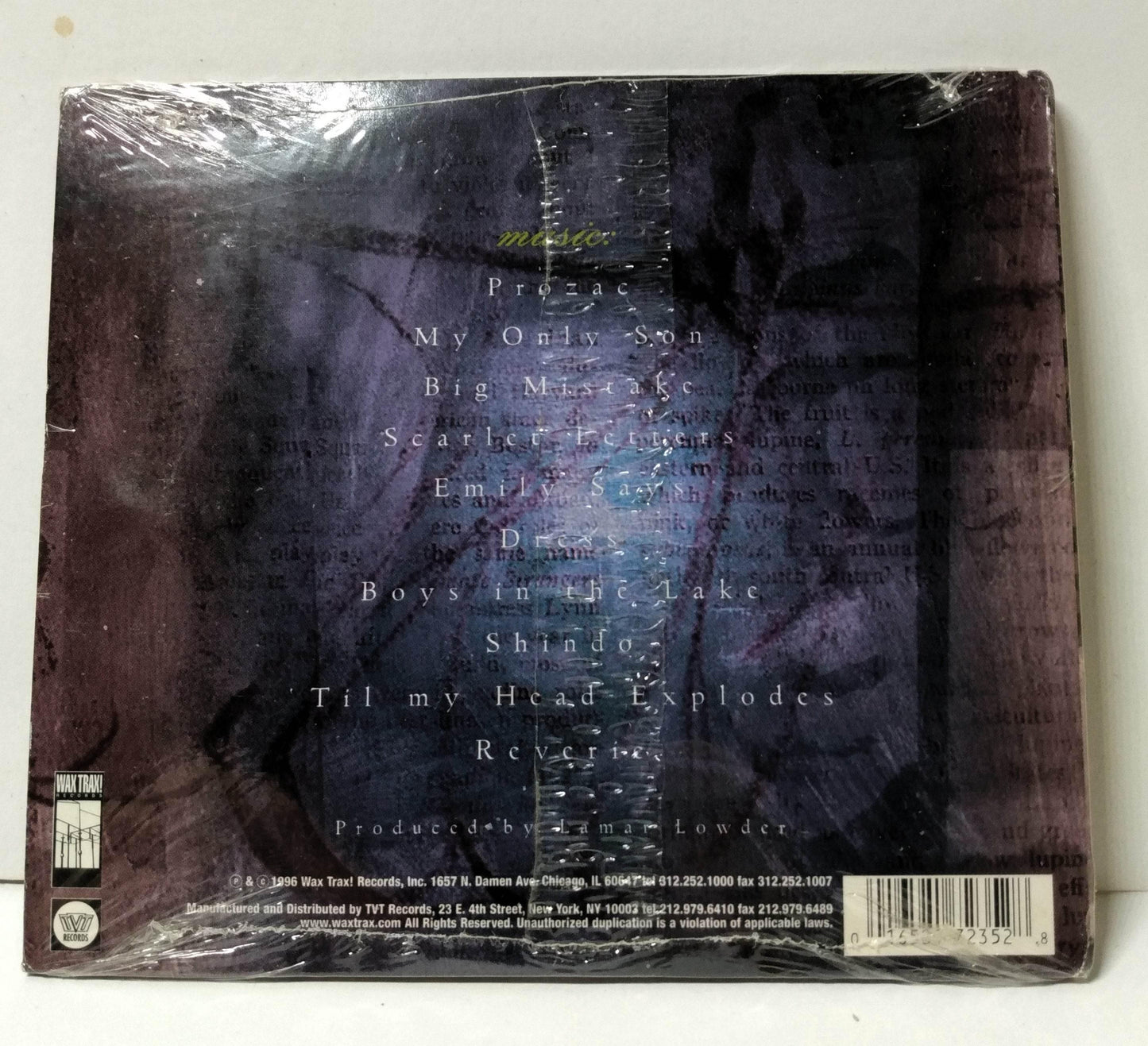 Chainsuck Angelscore Indie Rock Trip Hop Album CD Wax Trax 1996 - TulipStuff