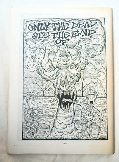 Chemical Warfare #3 1988 UK Grindcore PunkZine Bolt Thrower Napalm Death - TulipStuff