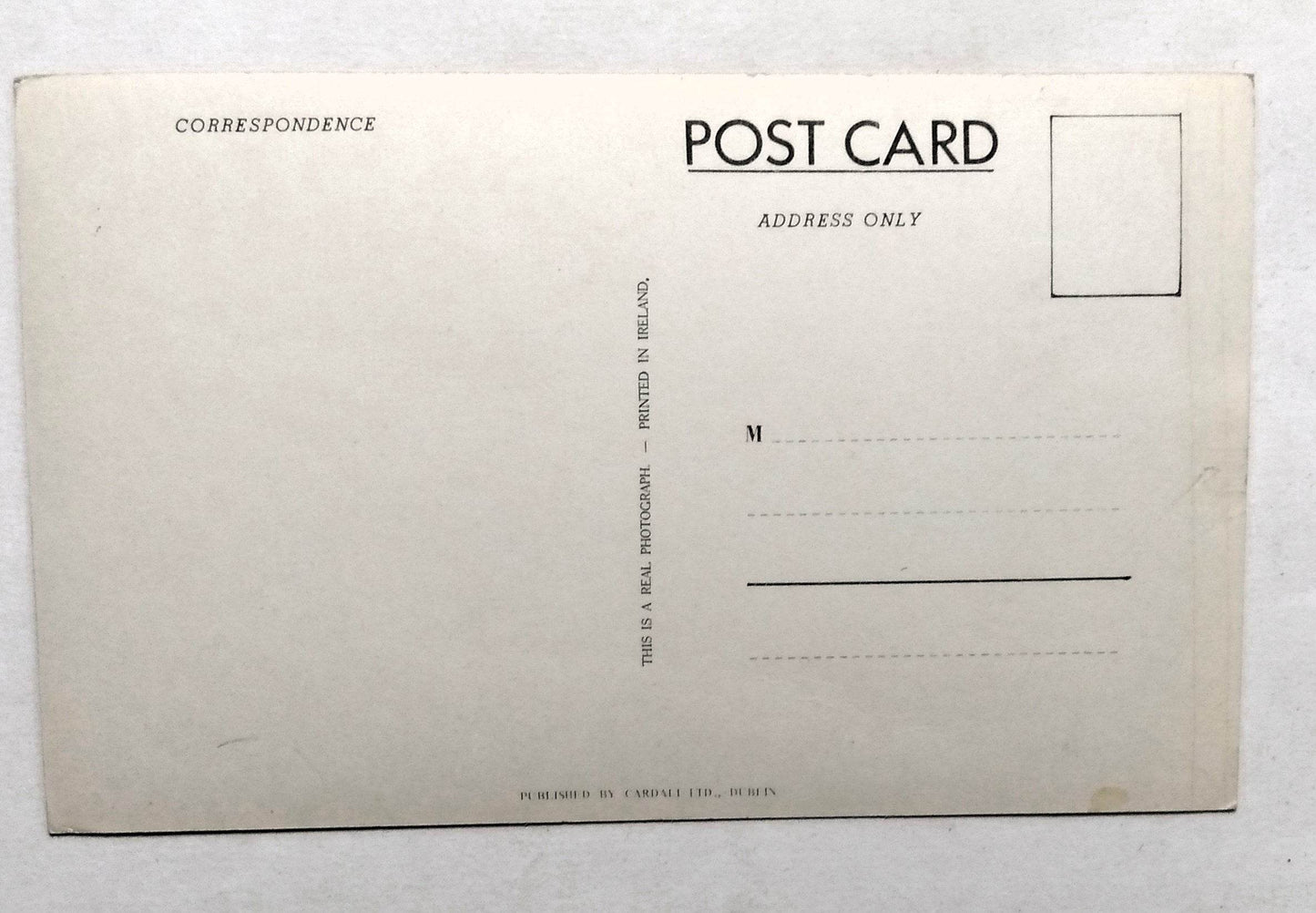 Coronation Statue St Patrick's Cross Rock Of Cashel Real Photo Postcard - TulipStuff