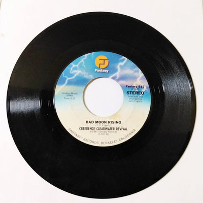 Creedence Clearwater Revival Medley U.S.A. / Bad Moon Rising 7" Vinyl 1981 - TulipStuff