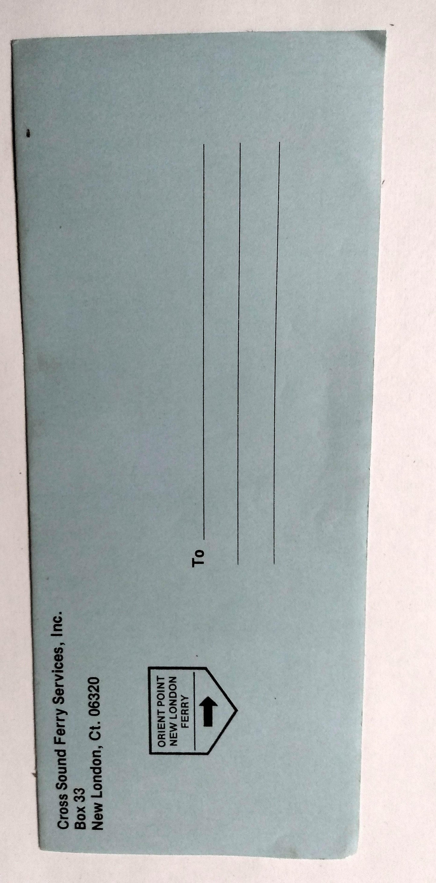 Cross Sound Car Ferry Service New London Orient Point Schedule 1976 - TulipStuff