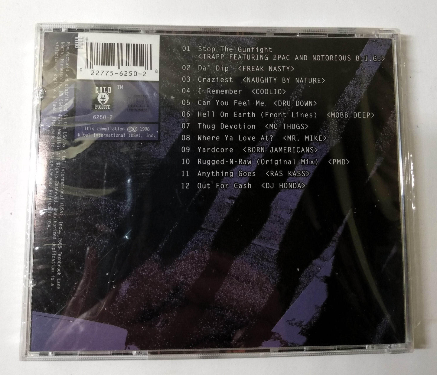 Crucial Rap Compilation Album CD 1998 2Pac Coolio Naughty By Nature - TulipStuff