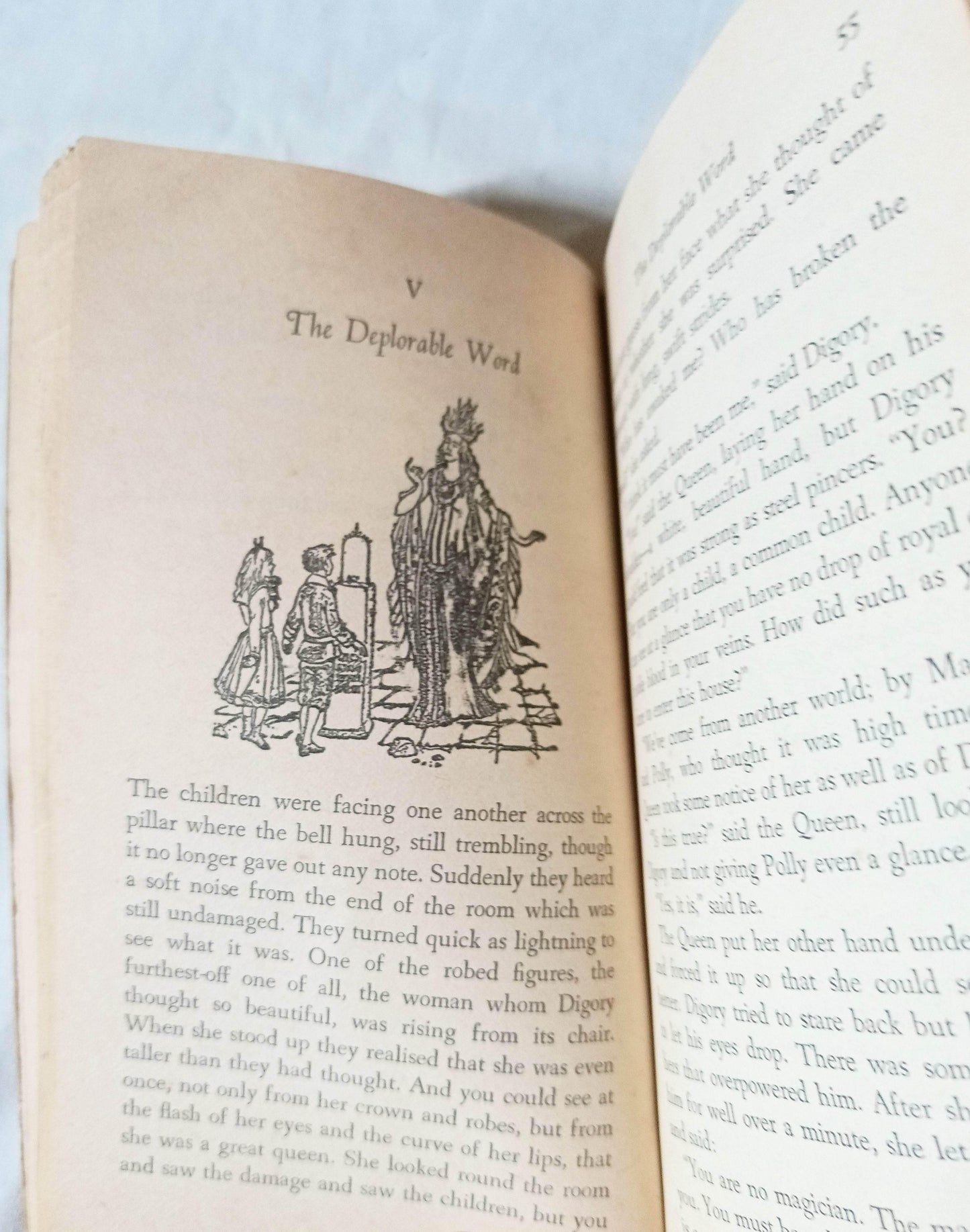 C.S. Lewis The Magician's Nephew Paperback Collier 1978 - TulipStuff