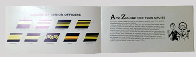 Cunard Line RMS Franconia 1967 Cruise Info For Passengers Booklet - TulipStuff