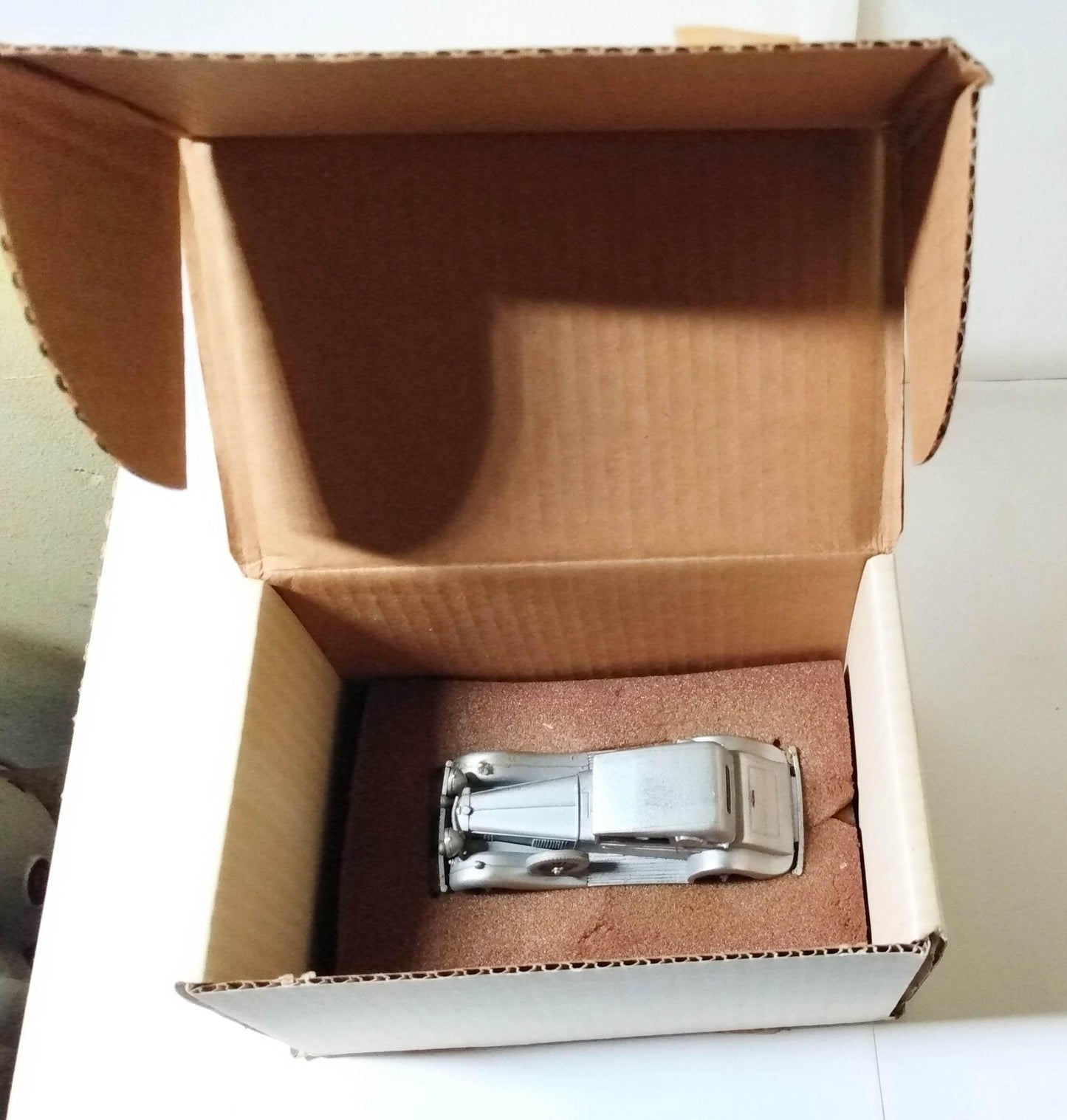 Danbury Mint 1936 Alvis Speed 25 Pewter Car 1:43 Scale Made In England - TulipStuff