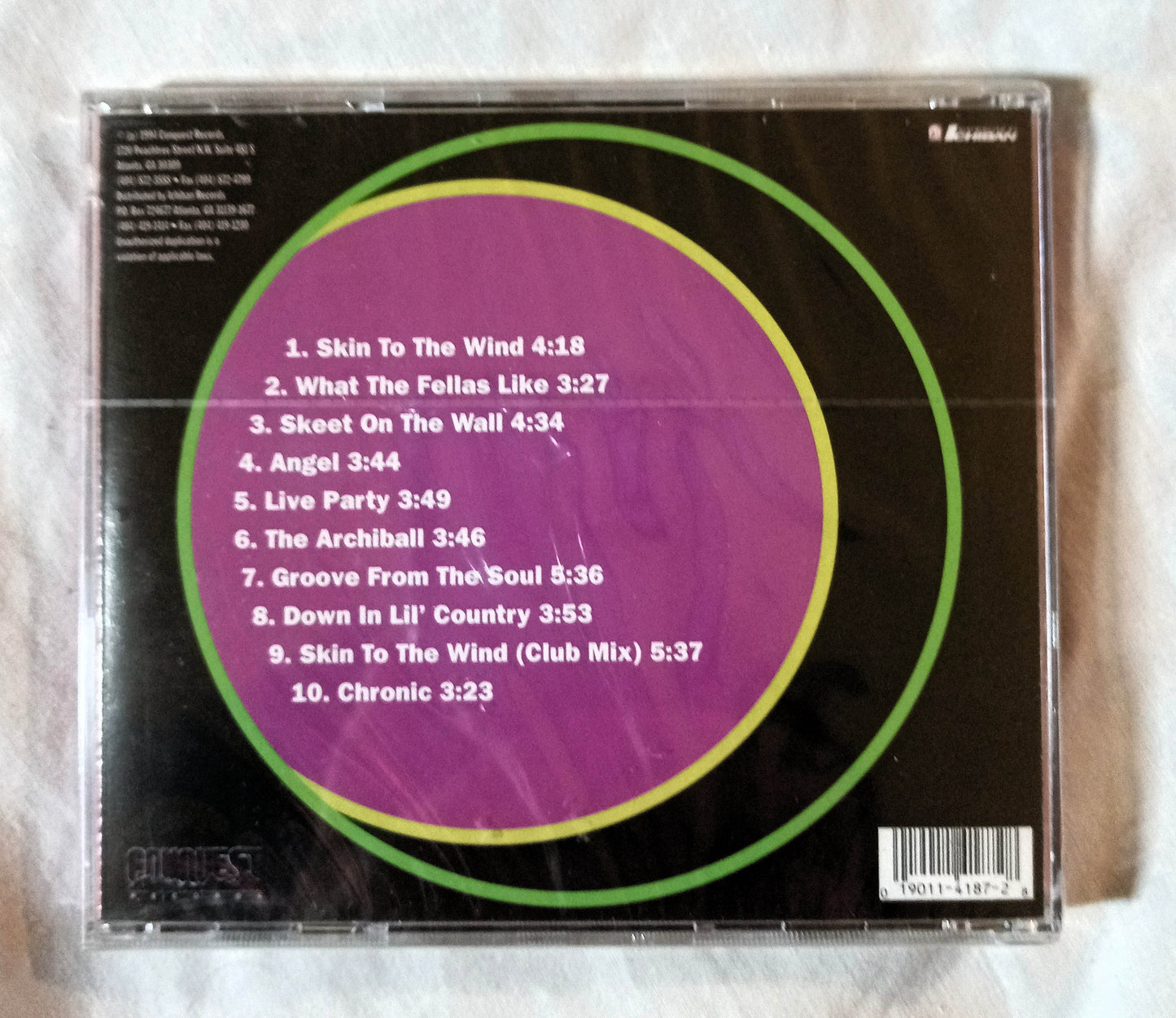 Darryl E & The Train Party On The Wall Bass Music Album CD 1994 - TulipStuff