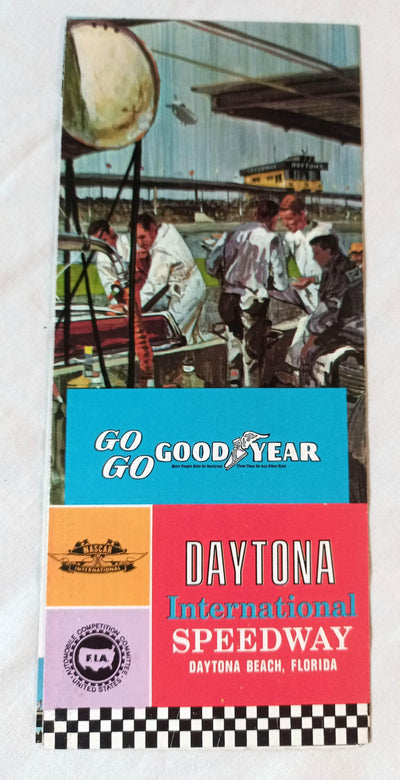 Daytona 500 1966 Schedule Of Events And Order Blank Brochure - TulipStuff