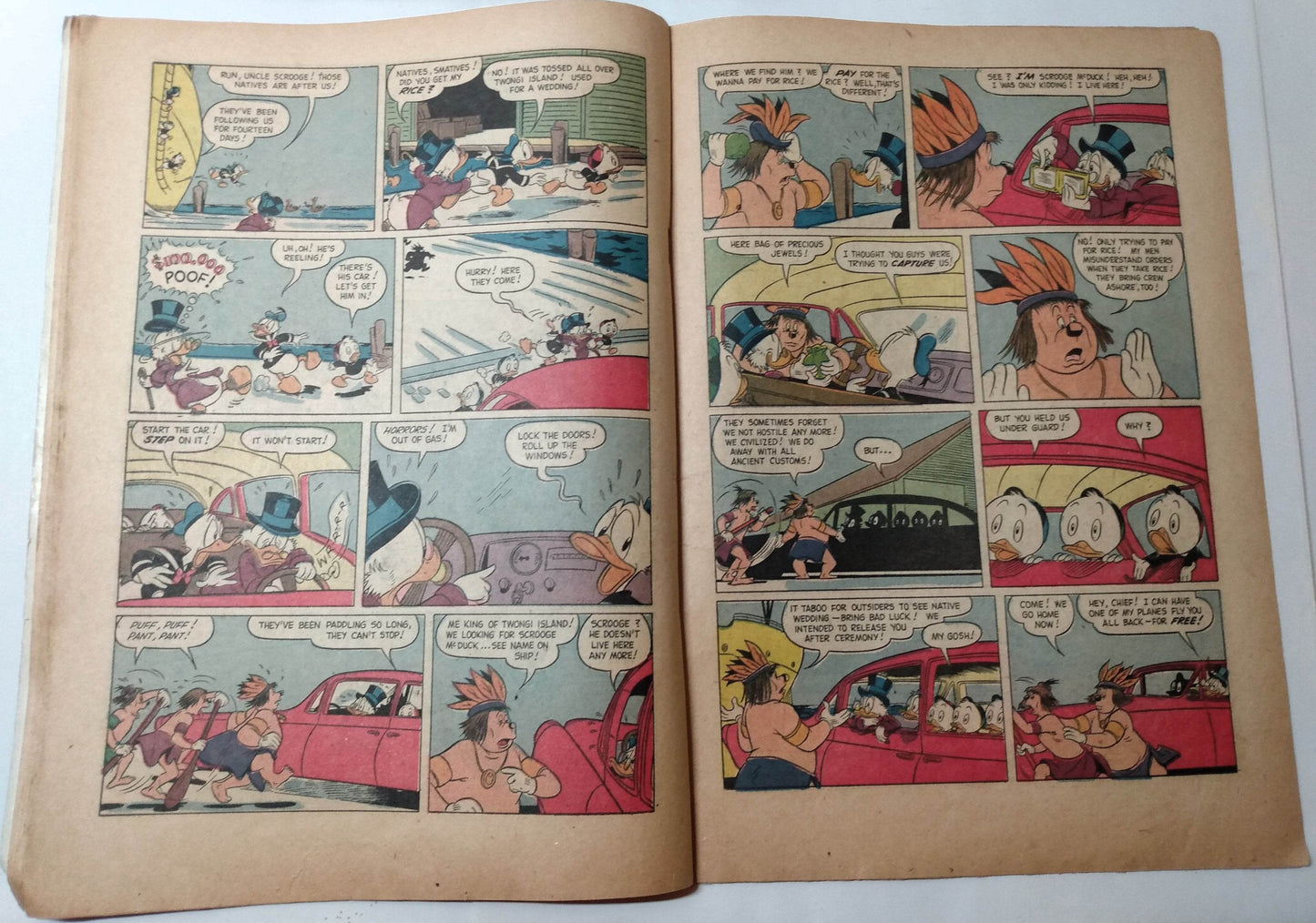 Walt Disney's Donald Duck Issue #47 Comic Book Dell May-June 1956 - TulipStuff