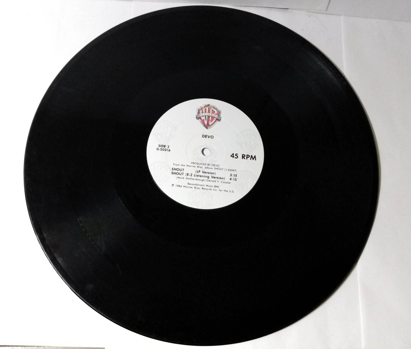 Devo Here To Go New Wave 12" 45rpm Maxi-Single Vinyl Record 1985 - TulipStuff