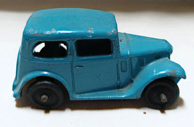 Dinky Toys 35a Saloon Car Austin Seven Blue England 1946 - TulipStuff