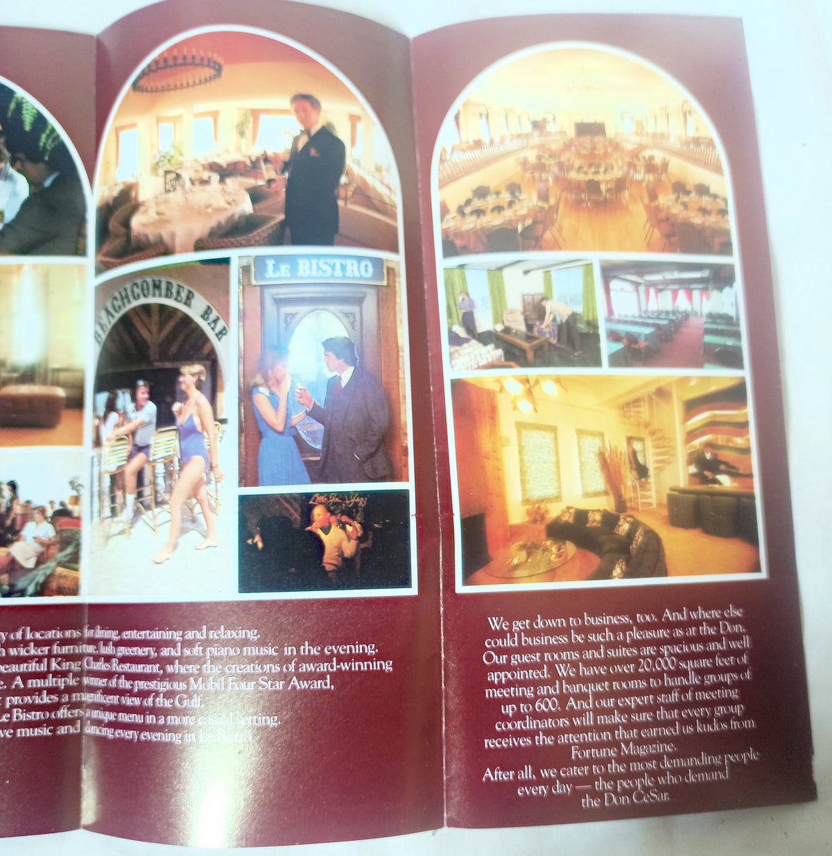 Don CeSar Beach Resort St Petersburg Beach Brochure Early 1980's - TulipStuff