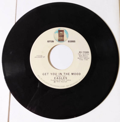 Eagles Take It Easy / Get You In The Mood 7" Vinyl Record Asylum 1972 - TulipStuff