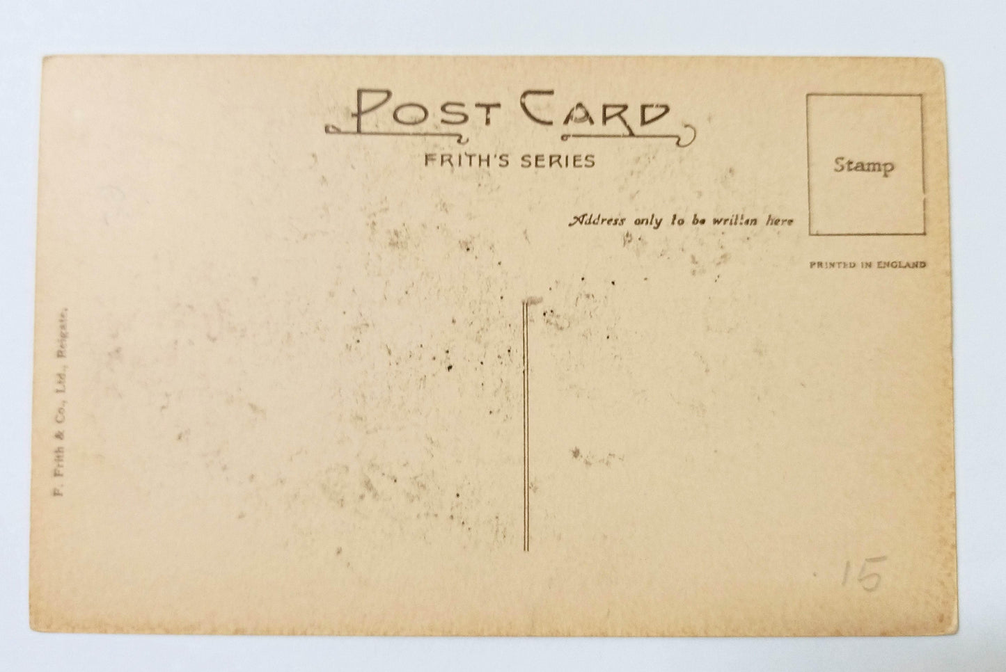 East Quantoxhead Somerset Duck Pond England Frith's 1920's - TulipStuff