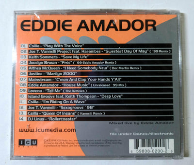 Eddie Amador International Club Union Session:Two House Album CD 1999 - TulipStuff