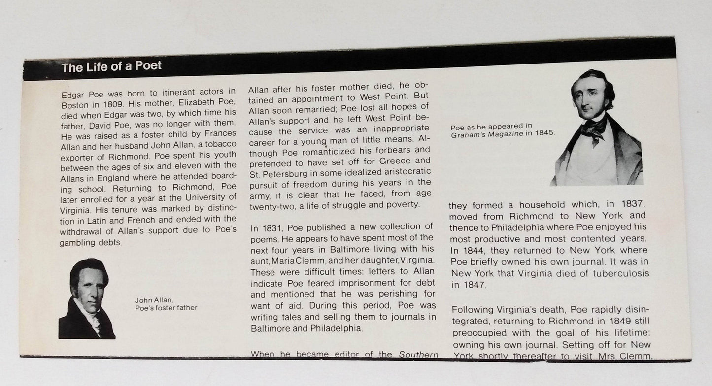 Edgar Allen Poe National Historic Site Philadelphia Pennsylvania 1980's - TulipStuff