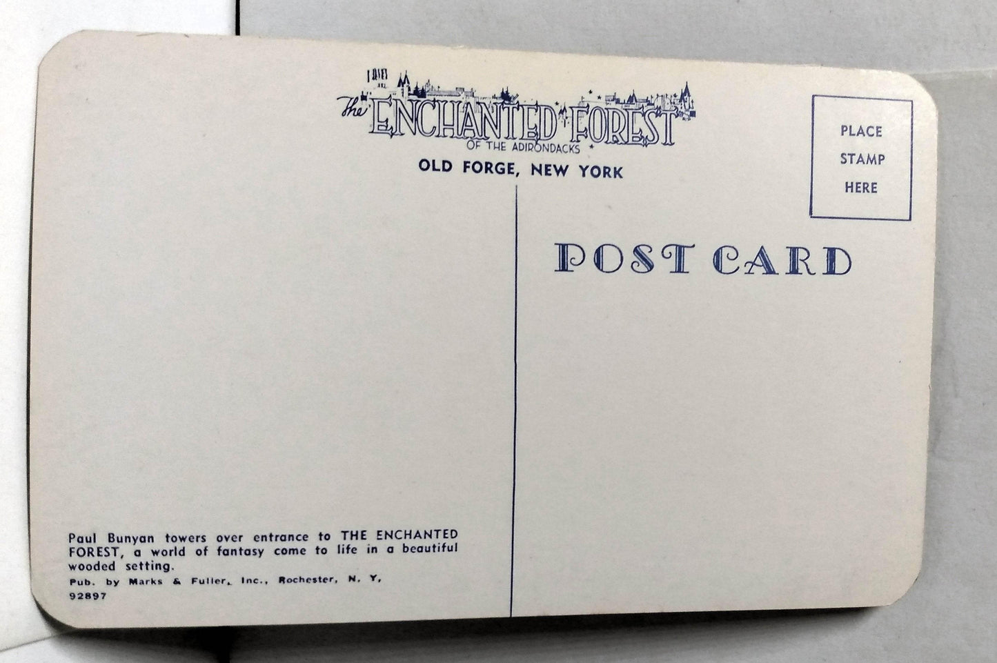 Enchanted Forest Of The Adirondacks Amusement Park Old Forge NY 1960's - TulipStuff