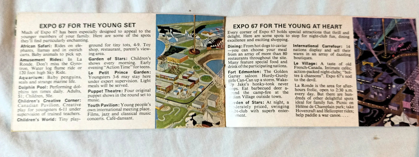 Esso Family Guide To Expo 67 Montreal Canada Brochure Imperial Oil - TulipStuff